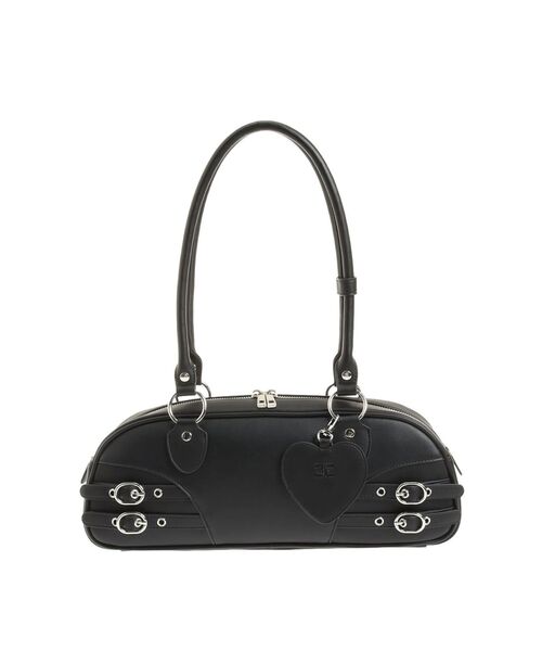 EMODA（エモダ）の「ワイドボストンベルトショルダーバッグ（ハンドバッグ・レディース・ブラック/ブラウン/ホワイト・FREE）」の19枚目の写真