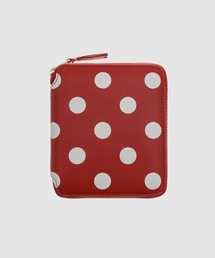 Wallet COMME des GARCONS(�E�H���b�g�R�� �f�M�����\��)�́yDOTS PRINTED�zZIP WALLET(���z)