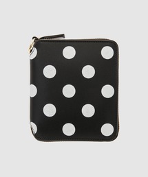 Wallet COMME des GARCONS(�E�H���b�g�R�� �f�M�����\��)�́yDOTS PRINTED�zZIP WALLET(���z)