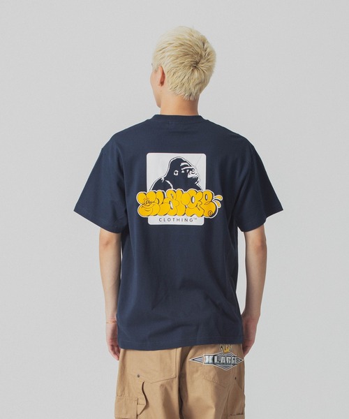 XLARGE（エクストララージ）の「GRAFFITI OG S/S TEE（Tシャツ/カットソー・メンズ・ブラック/ホワイト/ネイビー・S/M/L/XL）」の3枚目の写真