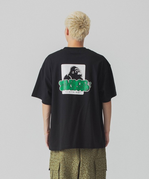 XLARGE（エクストララージ）の「GRAFFITI OG S/S TEE（Tシャツ/カットソー・メンズ・ブラック/ホワイト/ネイビー・S/M/L/XL）」の7枚目の写真