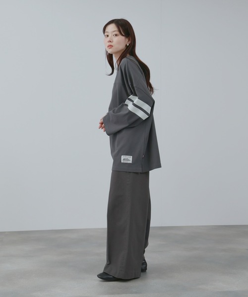 Mac-House（マックハウス）の「GENUINE DICKIES  フットボール7分袖Tシャツ（Tシャツ/カットソー・メンズ・スミクロ/ネイビー/ホワイト・M/L/XL）」の22枚目の写真