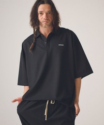 ADAM PATEK（アダムパテック）の「mhs2580-ripple looose polo shirt ポロシャツ(AP2614030)（ポロシャツ）」