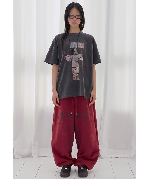 FANCY CLUB(ファンシークラブ)の「A'GEM/9 × .kom 『FANCY CLUB/ファンシークラブ』 DAMAGE FEARLESS TEE/ダメージフィアレスTシャツ(Tシャツ/カットソー・レディース・ブラック/チャコールグレー/ホワイト・FREE)」の19枚目の写真