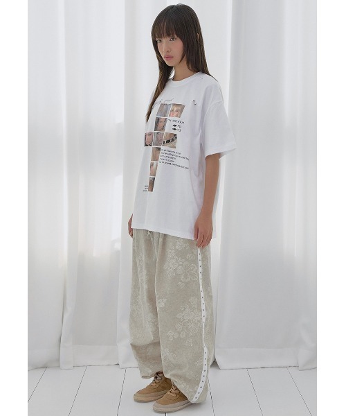 FANCY CLUB(ファンシークラブ)の「A'GEM/9 × .kom 『FANCY CLUB/ファンシークラブ』 DAMAGE FEARLESS TEE/ダメージフィアレスTシャツ(Tシャツ/カットソー・レディース・ブラック/チャコールグレー/ホワイト・FREE)」の14枚目の写真