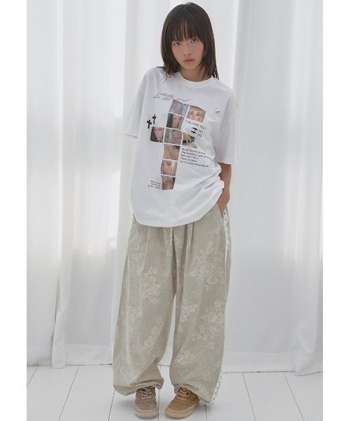 FANCY CLUB(ファンシークラブ)の「A'GEM/9 × .kom 『FANCY CLUB/ファンシークラブ』 DAMAGE FEARLESS TEE/ダメージフィアレスTシャツ(Tシャツ/カットソー・レディース・ブラック/チャコールグレー/ホワイト・FREE)」の13枚目の写真