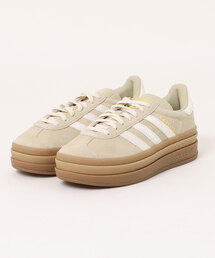 adidas（アディダス）の「ADIDAS アディダス GAZELLE BOLD W ガゼル ボールド W IH4201 STON/CREA/GOLD（スニーカー）」