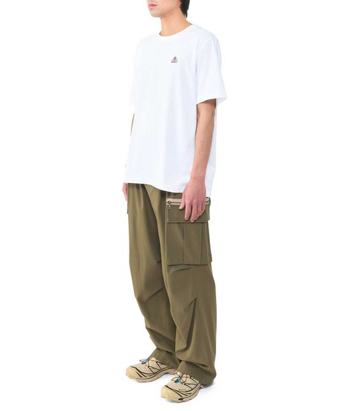 Pyrenex（ピレネックス）の「【PYRENEX】CLASSIC ロゴワッペンS/STシャツ 半袖（Tシャツ/カットソー・メンズ・ホワイト/ダークネイビー/ブラック・S/M/L/XL）」の7枚目の写真