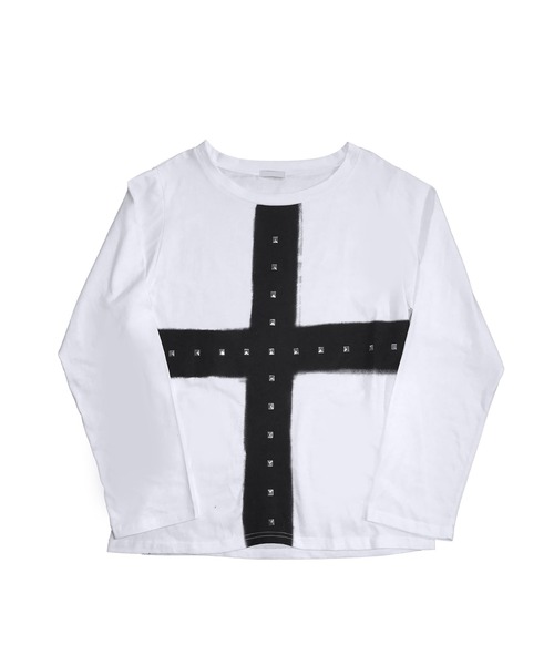 THEAIRTOWN（ジエアタウン）の「pinter bless cross loose top（スウェット・レディース・ホワイト・FREE）」の10枚目の写真