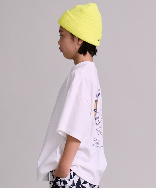 PAIRMANON STREET（ペアマノンストリート）の「【90~160cm】【綿100%】ストリートデザイン 半袖T【PAIRMANON STREET】（Tシャツ/カットソー・キッズ・ブラック系その他/ブルー/ホワイト/ホワイト系その他/ピンク/ブラック/ブラック系その他2/ベージュ・100/110/120/130/140/150/160/90）」の13枚目の写真