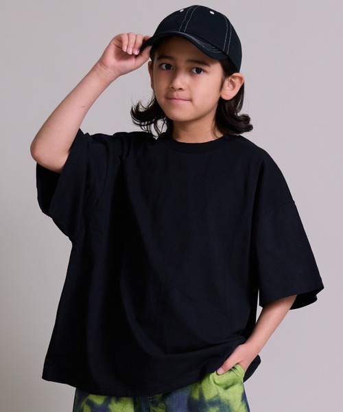 PAIRMANON STREET（ペアマノンストリート）の「【90~160cm】【綿100%】ストリートデザイン 半袖T【PAIRMANON STREET】（Tシャツ/カットソー・キッズ・ブラック系その他/ブルー/ホワイト/ホワイト系その他/ピンク/ブラック/ブラック系その他2/ベージュ・100/110/120/130/140/150/160/90）」の21枚目の写真