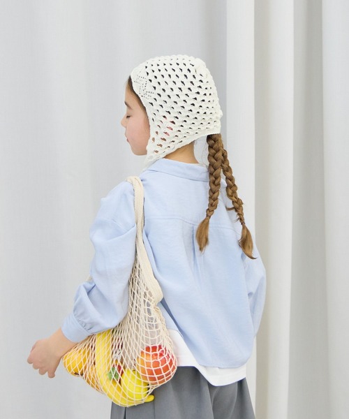 GLOBAL WORK（グローバルワーク）の「イージーケアシアーシャツ長袖/655721（シャツ/ブラウス・キッズ・ベビーピンク/ライトベージュ/ブルー/イエロー/ブルー系その他・160cm/150cm/140cm/130cm）」の20枚目の写真