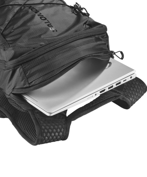 SALOMON（サロモン）の「SALOMON/サロモン バックパック XT 15 エックスティー15L LC2857900/LC2858200（バックパック/リュック・メンズ・ブラック/グレー・FREE）」の9枚目の写真