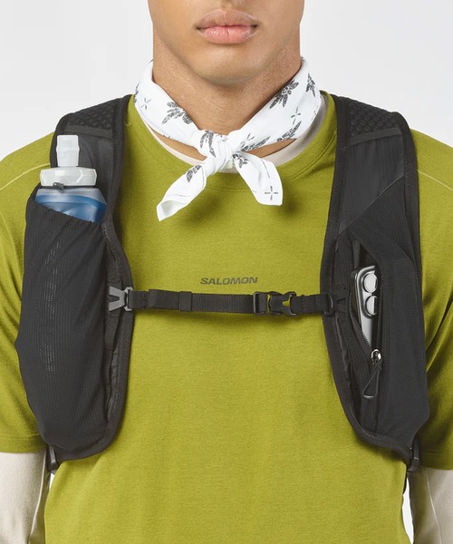 SALOMON（サロモン）の「SALOMON/サロモン バックパック XT 15 エックスティー15L LC2857900/LC2858200（バックパック/リュック・メンズ・ブラック/グレー・FREE）」の11枚目の写真