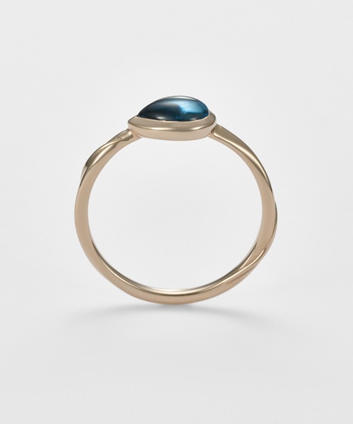 agete（アガット）の「ゴールドトパーズリング（リング・レディース・ブルー系その他・#15/#11/#9/#13）」の6枚目の写真