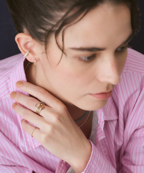 agete（アガット）の「ゴールドトパーズリング（リング・レディース・ブルー系その他・#15/#11/#9/#13）」の7枚目の写真