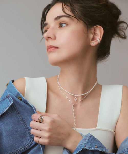 agete（アガット）の「ゴールドトパーズリング（リング・レディース・ブルー系その他・#15/#11/#9/#13）」の3枚目の写真