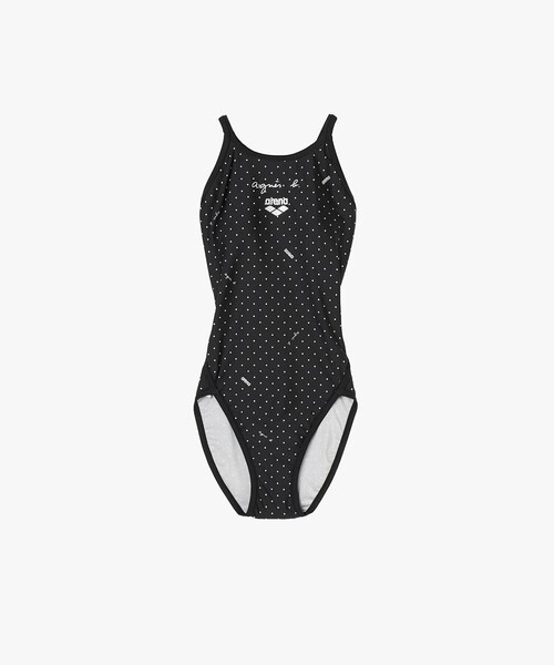 agnes b. x arena フィットネスワンピース 水着（水着）｜agnes b