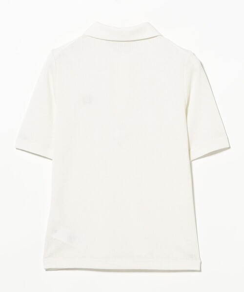 FRED PERRY(フレッドペリー)の「FRED PERRY / シアー リブ ポロシャツ(ポロシャツ・レディース・ブラック/ナチュラル・10)」の9枚目の写真