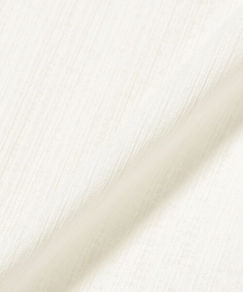 FRED PERRY(フレッドペリー)の「FRED PERRY / シアー リブ ポロシャツ(ポロシャツ・レディース・ブラック/ナチュラル・10)」の10枚目の写真