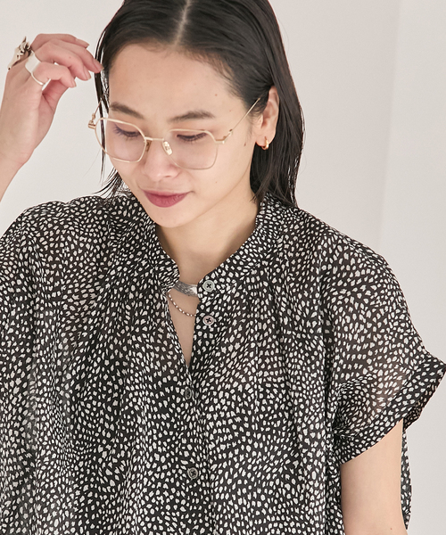 JOURNAL STANDARD(ジャーナルスタンダード)の「《追加》80ローンタックボリュームシャツ(シャツ/ブラウス・レディース・ブラック系その他/ベージュ・FREE)」の14枚目の写真