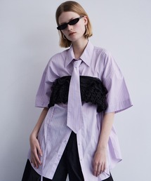 Big Ribbon Shirt/ビッグリボンシャツ【MAISON SPECIAL/メゾン