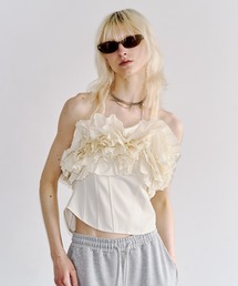 JOSE MOON（ジョゼムーン）の「BOUQUET FRILL TOPS/ブーケフリルトップス（その他トップス）」