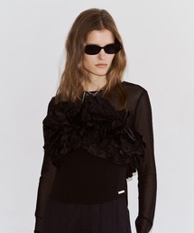 JOSE MOON（ジョゼムーン）の「BOUQUET FRILL TOPS/ブーケフリルトップス（その他トップス）」