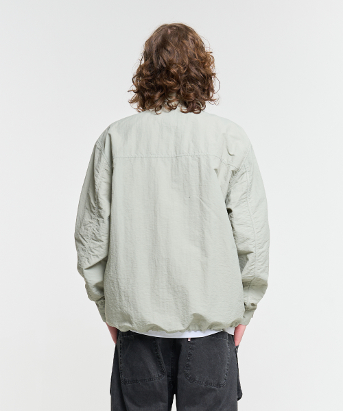 AECA(エイカ)の「NYLON CARGO JACKET-SAGE GREEN(ナイロンジャケット・レディース・その他・M/L)」の3枚目の写真