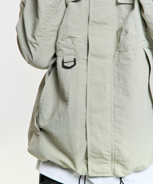 AECA(エイカ)の「NYLON CARGO JACKET-SAGE GREEN(ナイロンジャケット・レディース・その他・M/L)」の12枚目の写真