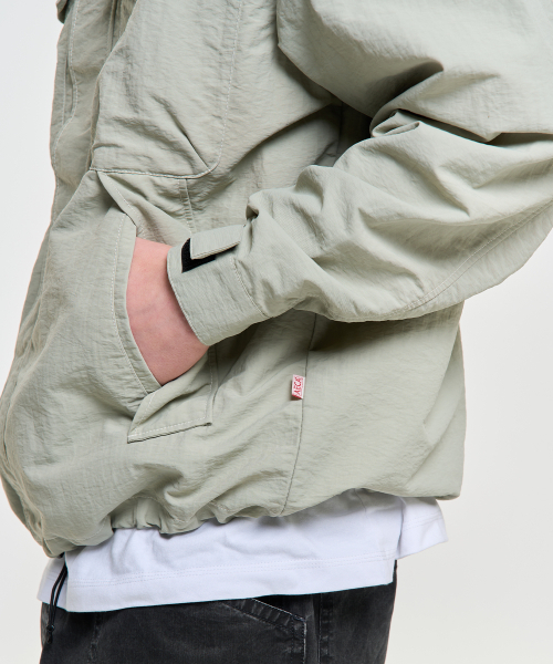 AECA(エイカ)の「NYLON CARGO JACKET-SAGE GREEN(ナイロンジャケット・レディース・その他・M/L)」の13枚目の写真