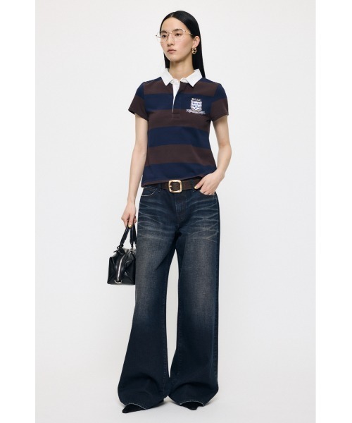 MOUSSY（マウジー）の「CLASSIC RUGBY シャツ（ポロシャツ）」 - WEAR