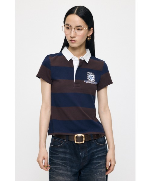 MOUSSY（マウジー）の「CLASSIC RUGBY シャツ（ポロシャツ）」 - WEAR