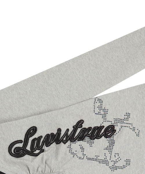 LUVISTRUE(ラヴイズトゥルー)の「EL HORSE SLIM-FIT TEE(GRAY)(Tシャツ/カットソー・レディース・その他・FREE)」の2枚目の写真