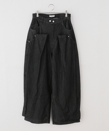 JOINT WORKS（ジョイントワークス）の「Knuth Marf/クヌースマーフ cling drape denim pants（デニムパンツ）」