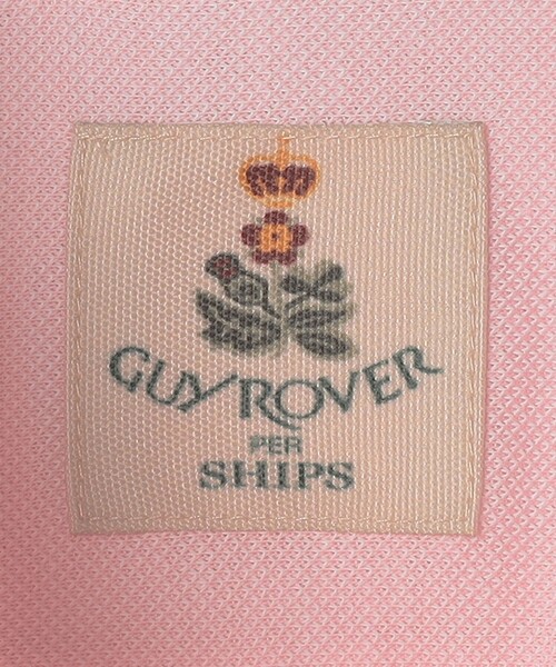GUY ROVER（ギローバー）の「【SHIPS別注】GUY ROVER: カッタウェイカラー メランジ ポロシャツ（Tシャツ/カットソー・メンズ・ネイビー/ブラウン/ピンク/ライトグリーン/イエロー系その他・MEDIUM/LARGE/SMALL）」の10枚目の写真