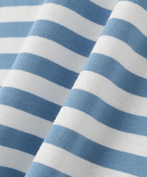 soglia（ソリア）の「soglia/ソリア　AMERICAN DRY BORDER TEE（Tシャツ/カットソー・レディース・ブルー/ブラック/モスグリーン・S）」の11枚目の写真