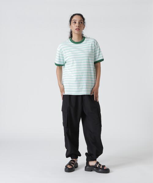 soglia（ソリア）の「soglia/ソリア　AMERICAN DRY BORDER TEE（Tシャツ/カットソー・レディース・ブルー/ブラック/モスグリーン・S）」の21枚目の写真