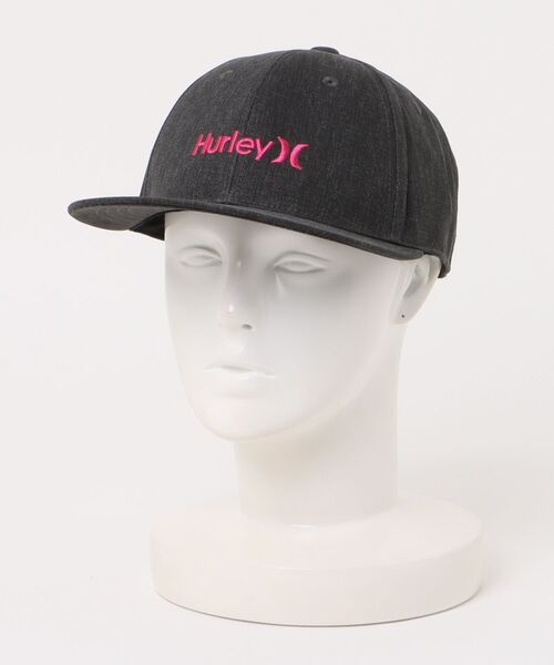 Hurley （ハーレー）の「【Hurley:ハーレー】ロゴキャップ　OAO BLACK DENIM CAP（キャップ・メンズ・ブラック系その他2/ブラック/ブラック×イエロー/ブラック×グレー/ブラック×ホワイト/ブラック系その他4/ブラック×カーキ/ブラック系その他3/ブラック×ピンク/ブラック系その他/ブラック×ブルー/ブラック×レッド・FREE）」の6枚目の写真