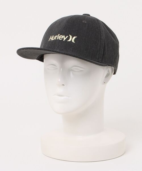 Hurley （ハーレー）の「【Hurley:ハーレー】ロゴキャップ　OAO BLACK DENIM CAP（キャップ・メンズ・ブラック系その他2/ブラック/ブラック×イエロー/ブラック×グレー/ブラック×ホワイト/ブラック系その他4/ブラック×カーキ/ブラック系その他3/ブラック×ピンク/ブラック系その他/ブラック×ブルー/ブラック×レッド・FREE）」の7枚目の写真