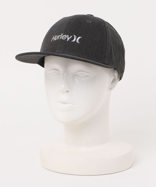 Hurley （ハーレー）の「【Hurley:ハーレー】ロゴキャップ　OAO BLACK DENIM CAP（キャップ・メンズ・ブラック系その他2/ブラック/ブラック×イエロー/ブラック×グレー/ブラック×ホワイト/ブラック系その他4/ブラック×カーキ/ブラック系その他3/ブラック×ピンク/ブラック系その他/ブラック×ブルー/ブラック×レッド・FREE）」の3枚目の写真