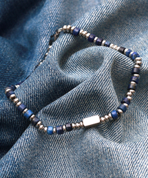 BLANCIER（ブランシエール）の「セレニティ BM255B1038 ラピスラズリ 原石 男性 ブレスレット（ブレスレット）」