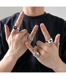 Bling Leads（ブリングリーズ）の「【Bls】【ZA】【Bling Leads】シルバーリングSET（リング）」