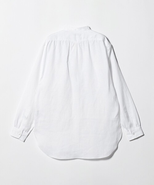 Camoshita(カモシタ)の「<Camoshita>バンドカラー シャツ(シャツ/ブラウス・メンズ・ホワイト・L/M)」の2枚目の写真