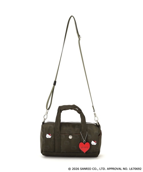 AVIREX(アヴィレックス)の「《AVIREX×HELLO KITTY》MINI DUFFLE BAG(ボストンバッグ・レディース・オリーブ・F)」の19枚目の写真