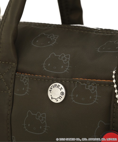 AVIREX(アヴィレックス)の「《AVIREX×HELLO KITTY》MINI DUFFLE BAG(ボストンバッグ・レディース・オリーブ・F)」の15枚目の写真