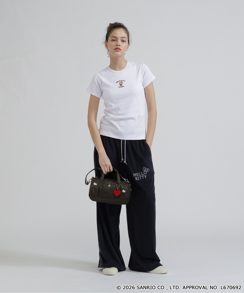 AVIREX(アヴィレックス)の「《AVIREX×HELLO KITTY》MINI DUFFLE BAG(ボストンバッグ・レディース・オリーブ・F)」の6枚目の写真