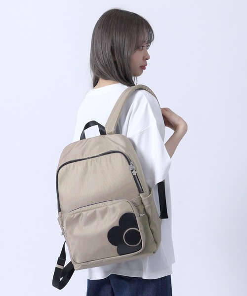美品✨MARY QUANT デイジー 総柄リュック バックパック A4可 2層 デイジーセパレート リュック（バックパック/リュック）｜MARY QUANT