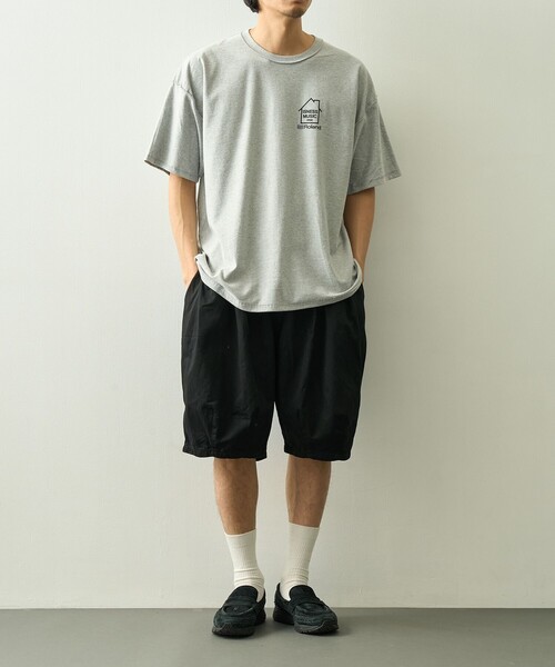 is-ness(イズネス)の「【is-ness/イズネス】Balloon Shorts(その他パンツ・メンズ・ダークインディゴブルー/ベージュ/ブラック・M/L)」の4枚目の写真