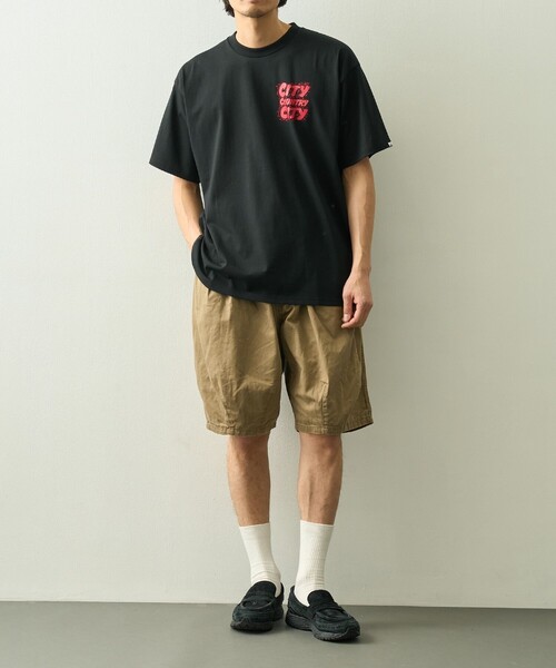 is-ness(イズネス)の「【is-ness/イズネス】Balloon Shorts(その他パンツ・メンズ・ダークインディゴブルー/ベージュ/ブラック・M/L)」の8枚目の写真